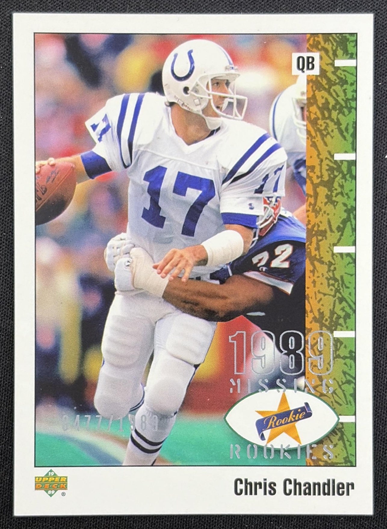 Chris Chandler 2002 Upper Deck Authentics /1989 Colts Indianapolis Colts