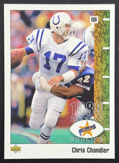 Chris Chandler 2002 Upper Deck Authentics /1989 Colts Indianapolis Colts