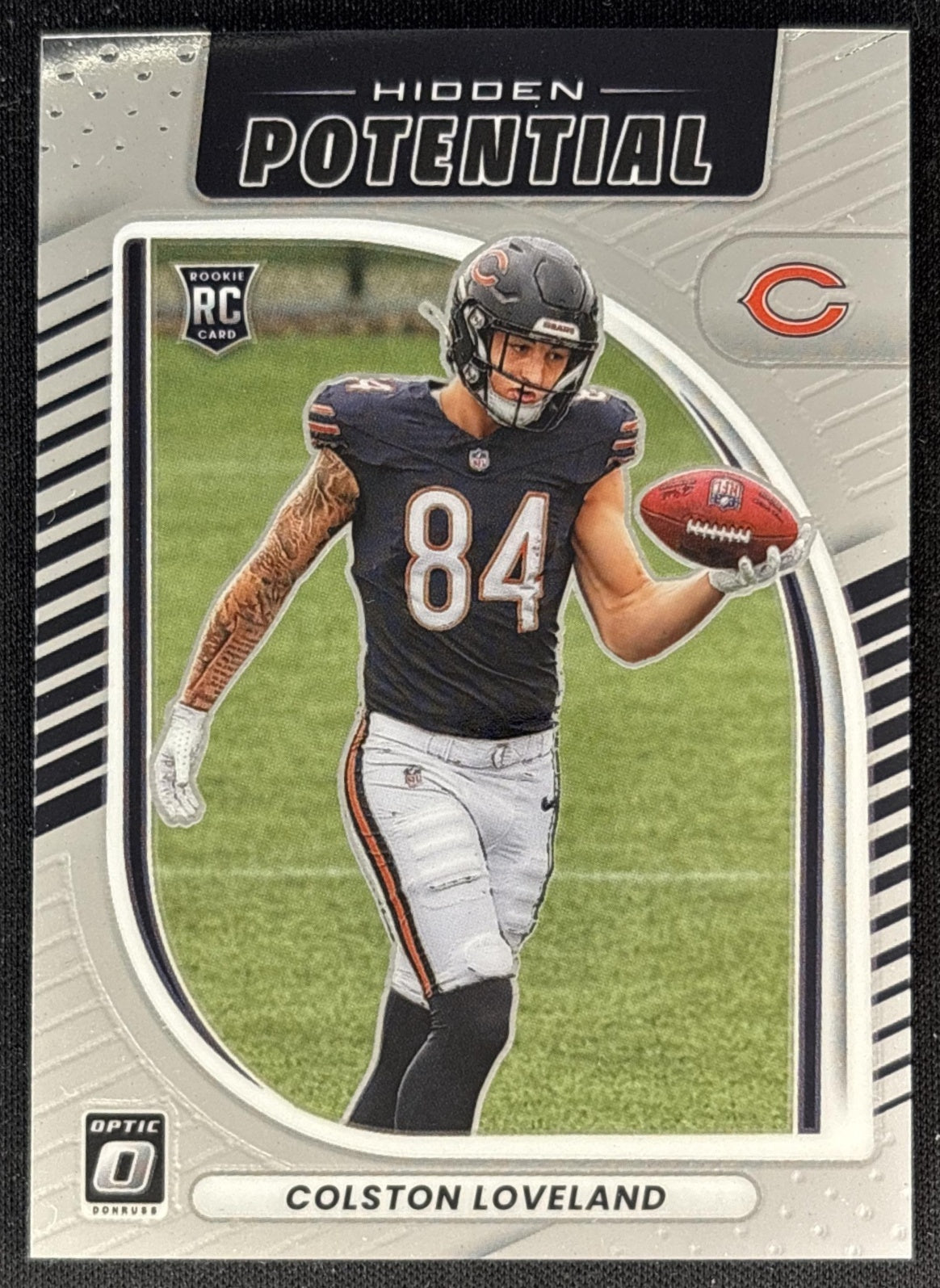 Colston Loveland 2025 Panini Donruss Optic Hidden Potential Bears