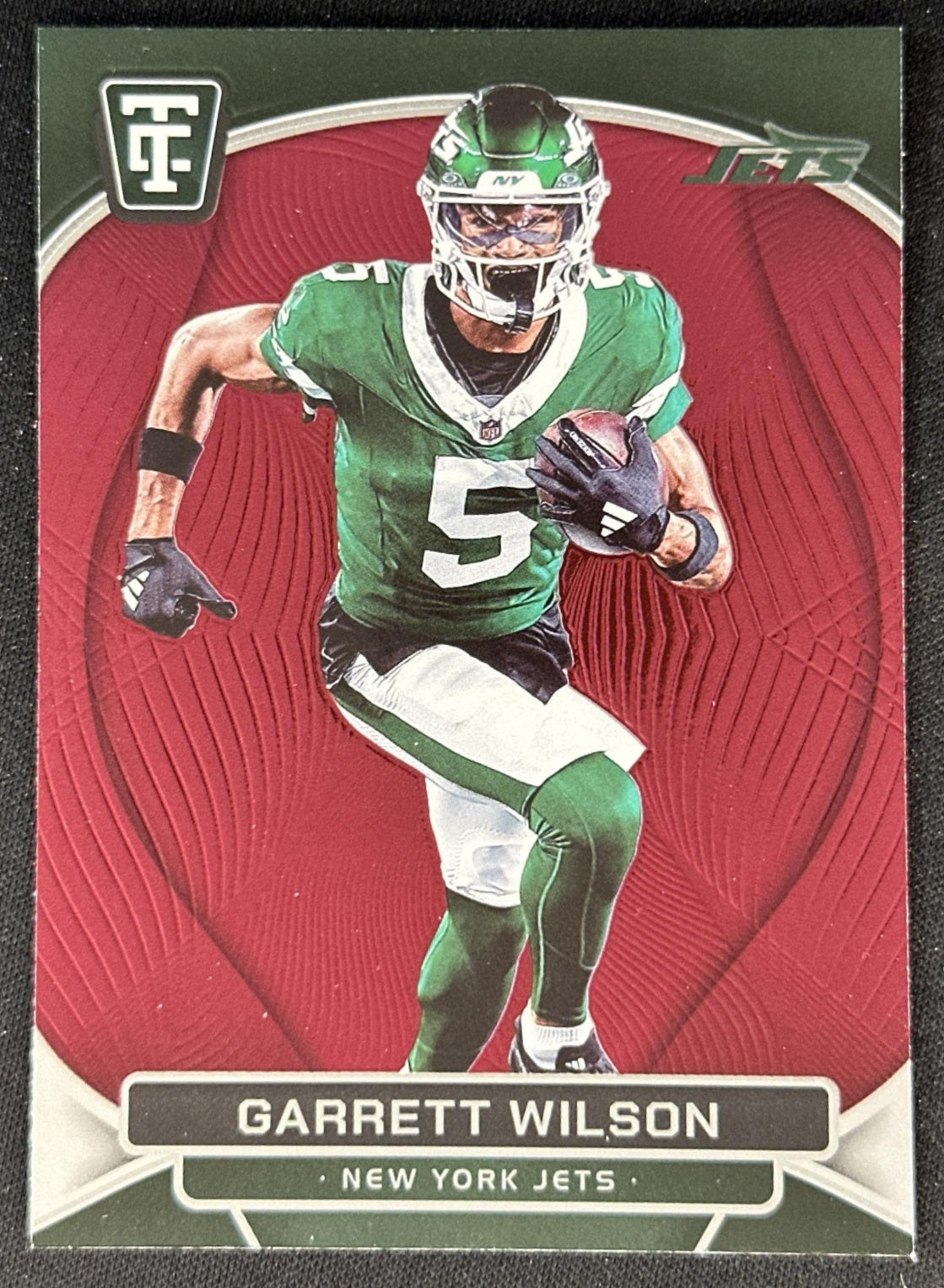 Garrett Wilson 2024 Panini Certified Red Jets front
