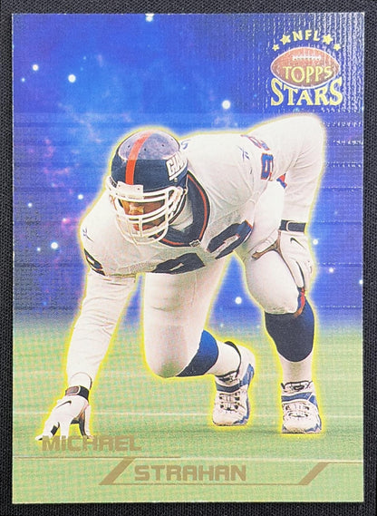 Michael Strahan 1998 Topps Stars Gold Star /1999 Giants