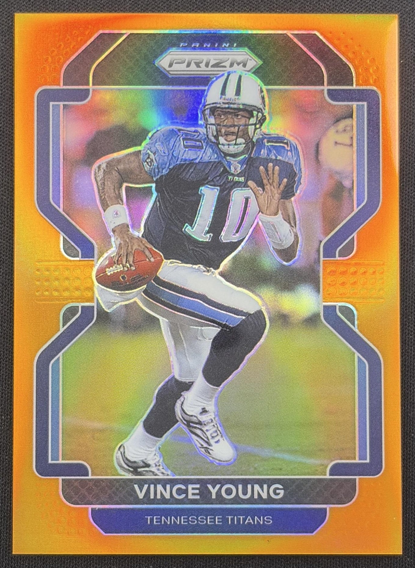 Vince Young 2021 Panini Prizm Orange /249 Titans Tennessee Titans