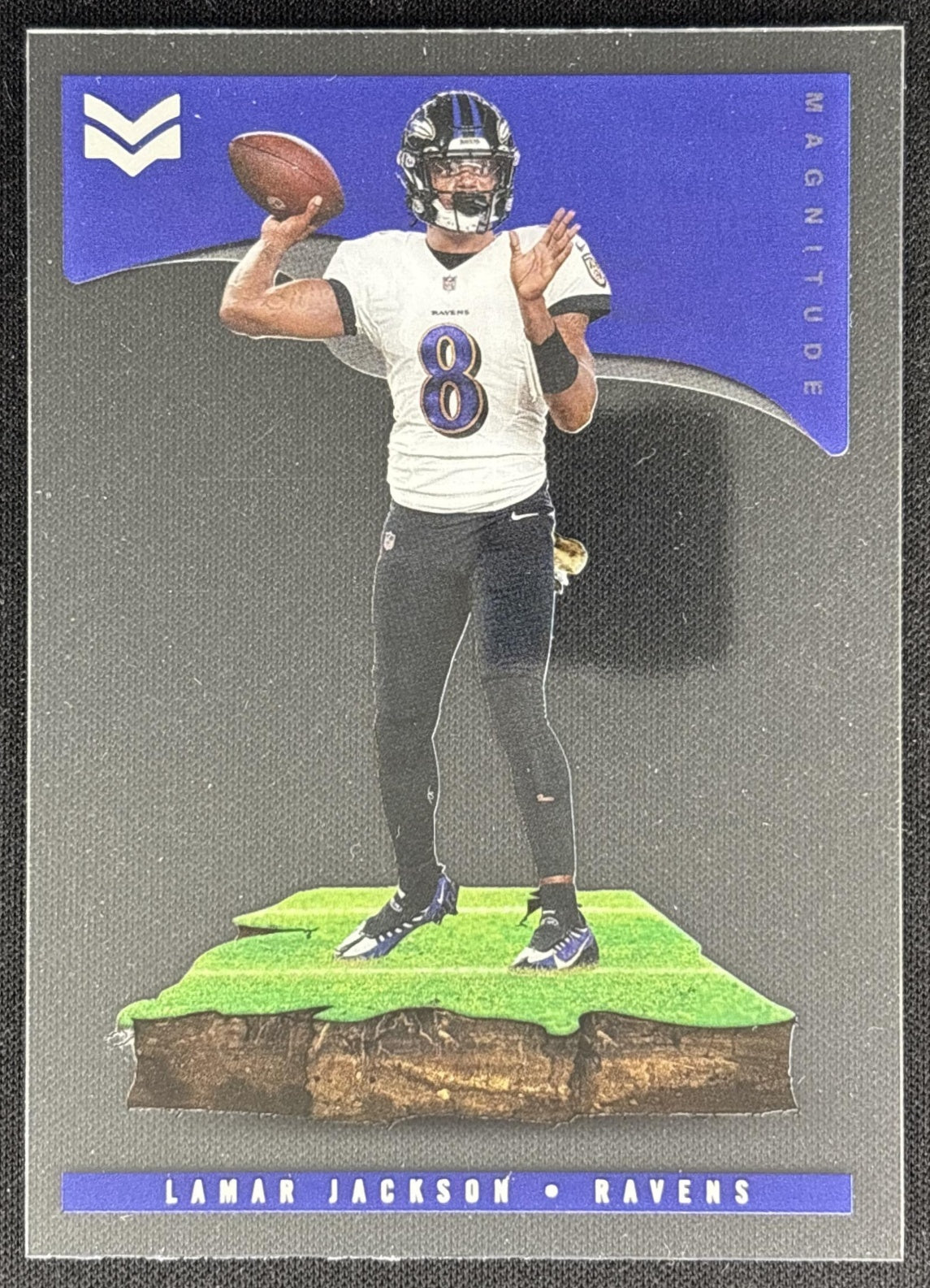 Lamar Jackson 2021 Panini Chronicles Magnitude Ravens
