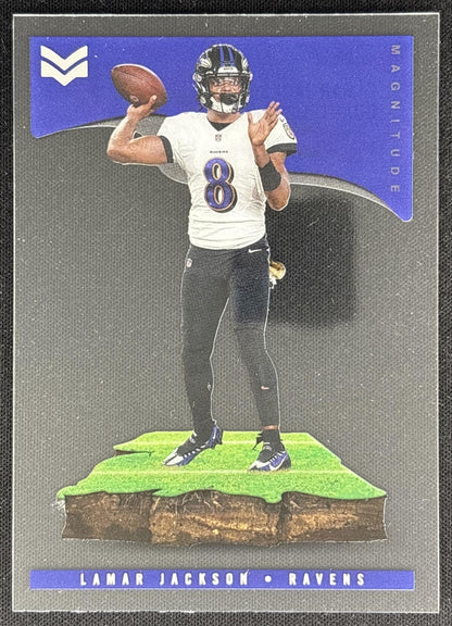 Lamar Jackson 2021 Panini Chronicles Magnitude Ravens