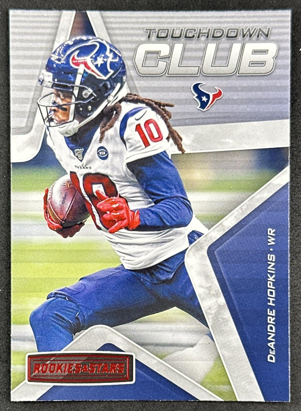 DeAndre Hopkins 2019 Panini Rookies & Stars Touchdown Club Texans Front
