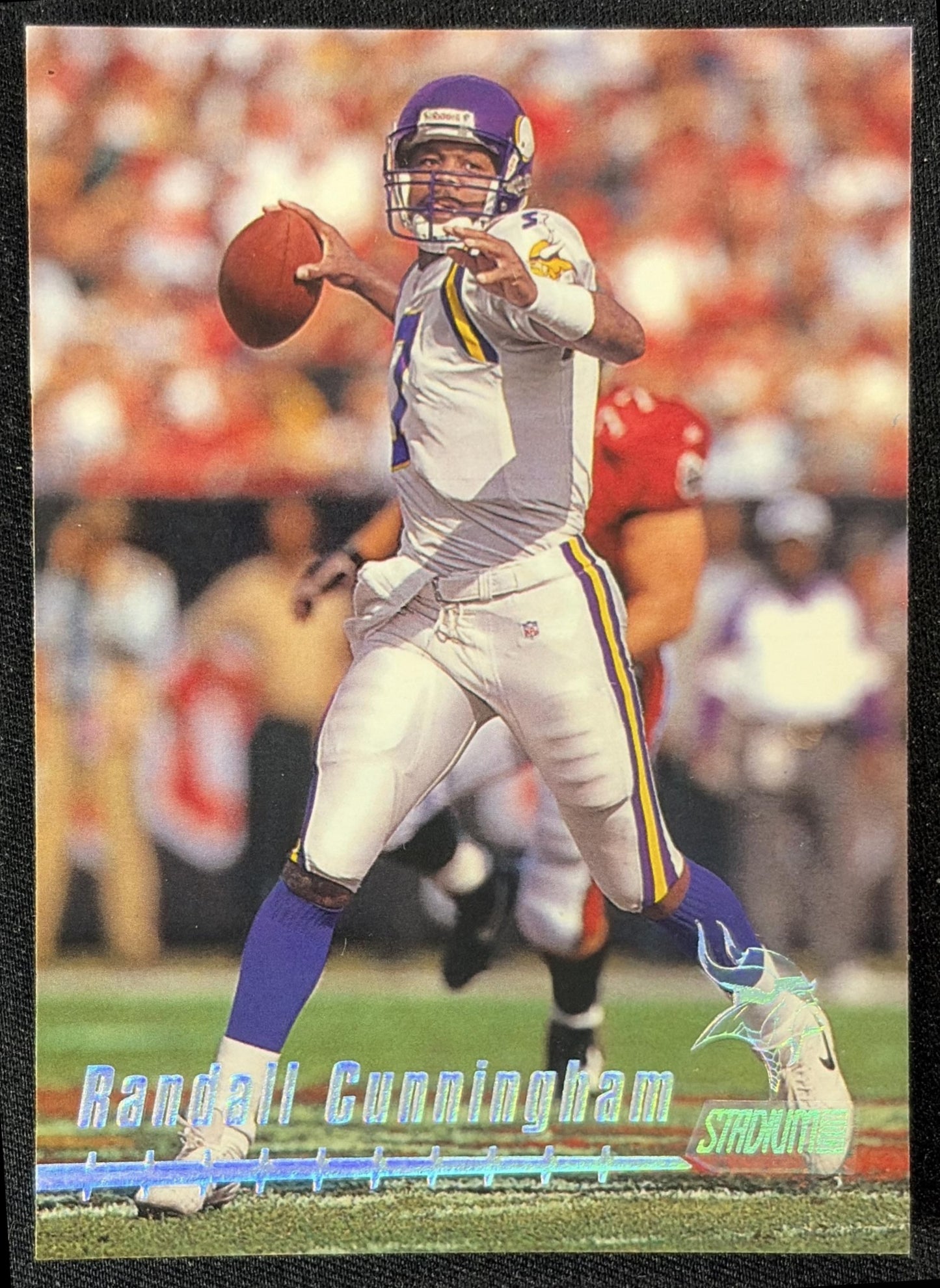 Randall Cunningham 1999 Topps Stadium Club Vikings