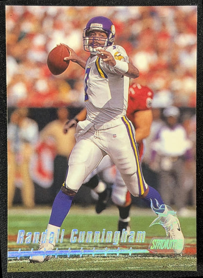 Randall Cunningham 1999 Topps Stadium Club Vikings