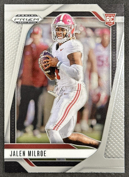Jalen Milroe 2025 Panini Prizm Draft Picks Crimson Tide Seahawks