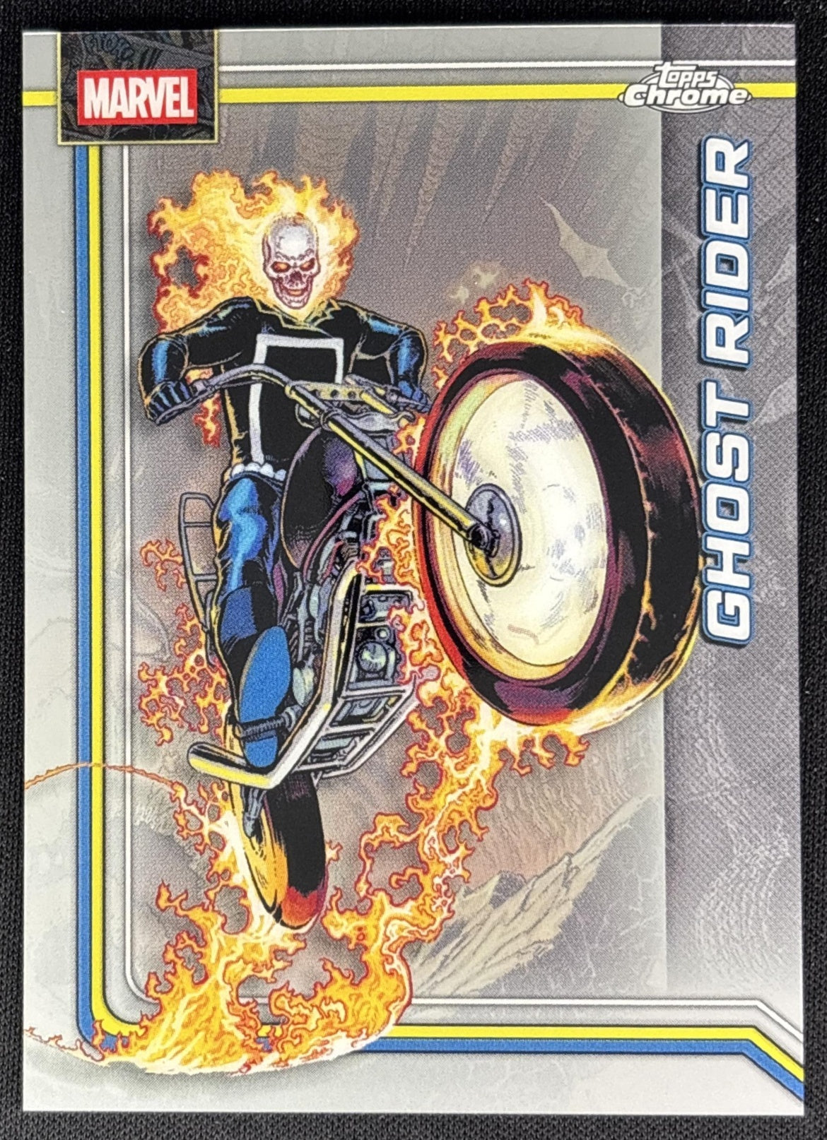 Ghost Rider 2026 Topps Chrome Marvel Comics front