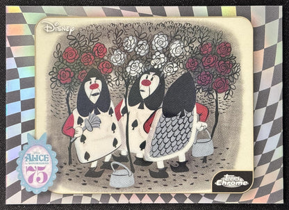 Painting the Roses Red 2026 Chrome Disney Alice in Wonderland 75th Anniversary front