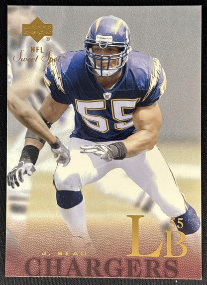 Junior Seau 2002 Upper Deck Sweet Spot Chargers - San Diego Chargers
