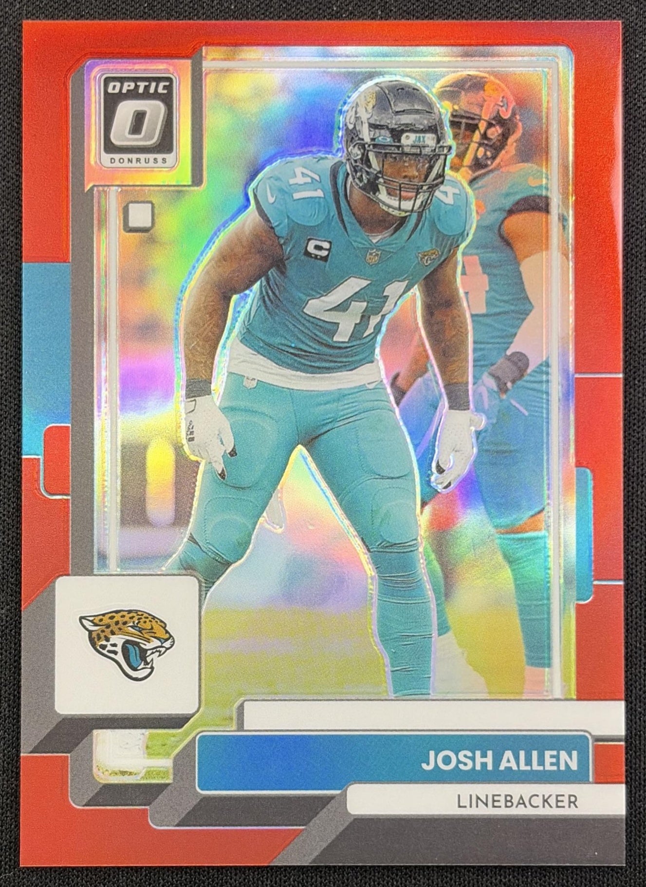 Josh Allen 2022 Panini Donruss Optic Red Prizm /99 Jaguars