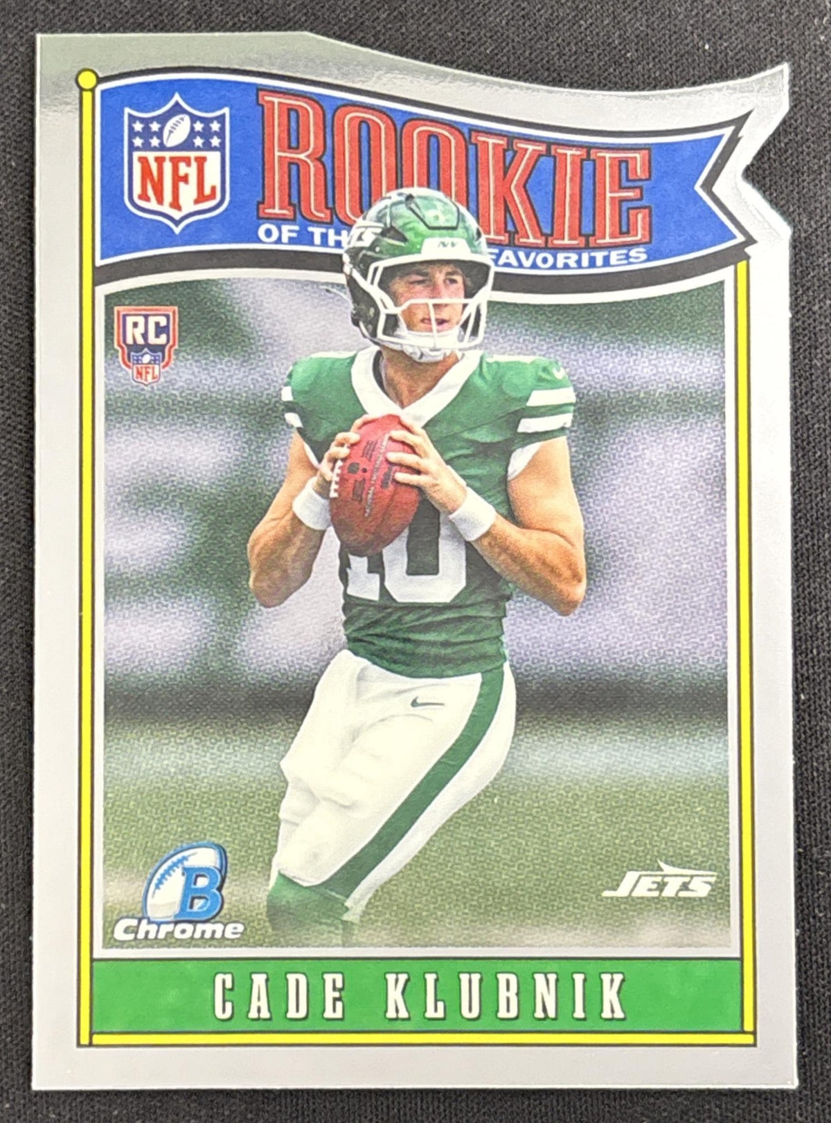 Cade Klubnik 2026 Bowman Chrome ROY Favorites Jets