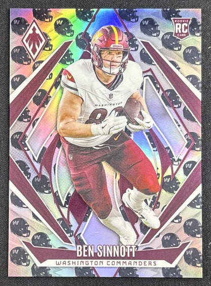 Ben Sinnott 2024 Panini Phoenix Team Helmet /399 Commanders