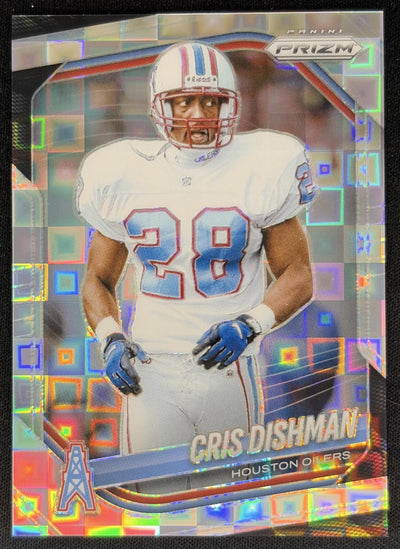 Cris Dishman 2025 Panini Prizm Pandora /400 Oilers Sports Trading Card