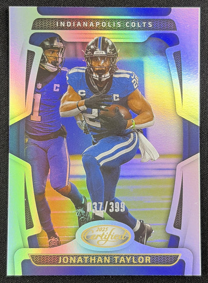 Jonathan Taylor 2025 Panini Certified Mirror /399 Colts