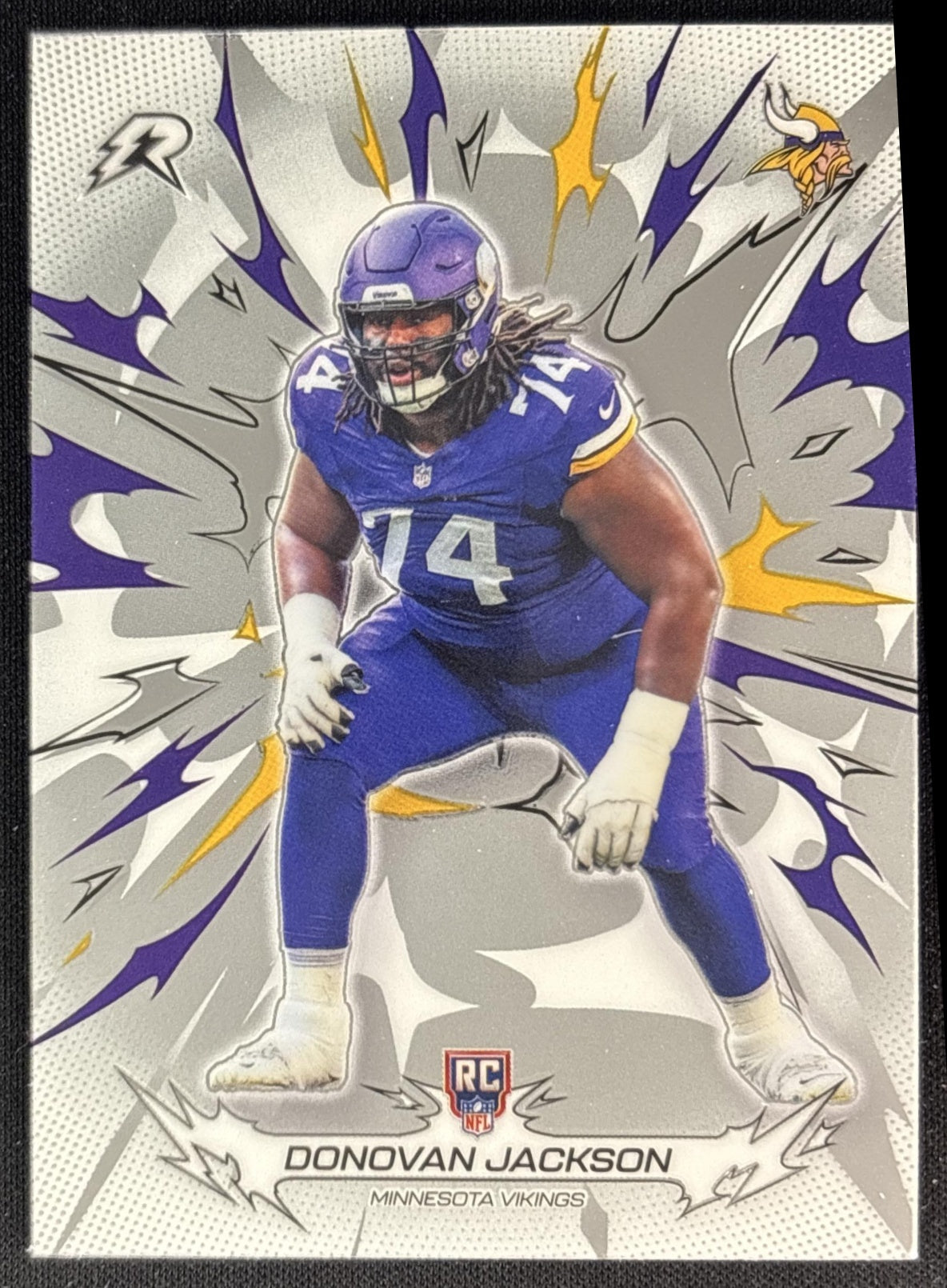 Donovan Jackson 2025 Topps Resurgence Vikings Sports Trading Cards