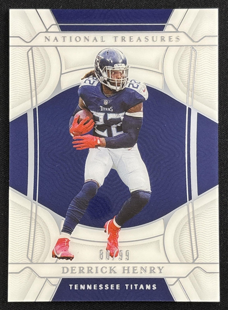 Derrick Henry 2021 Panini National Treasures /99 Titans Ravens