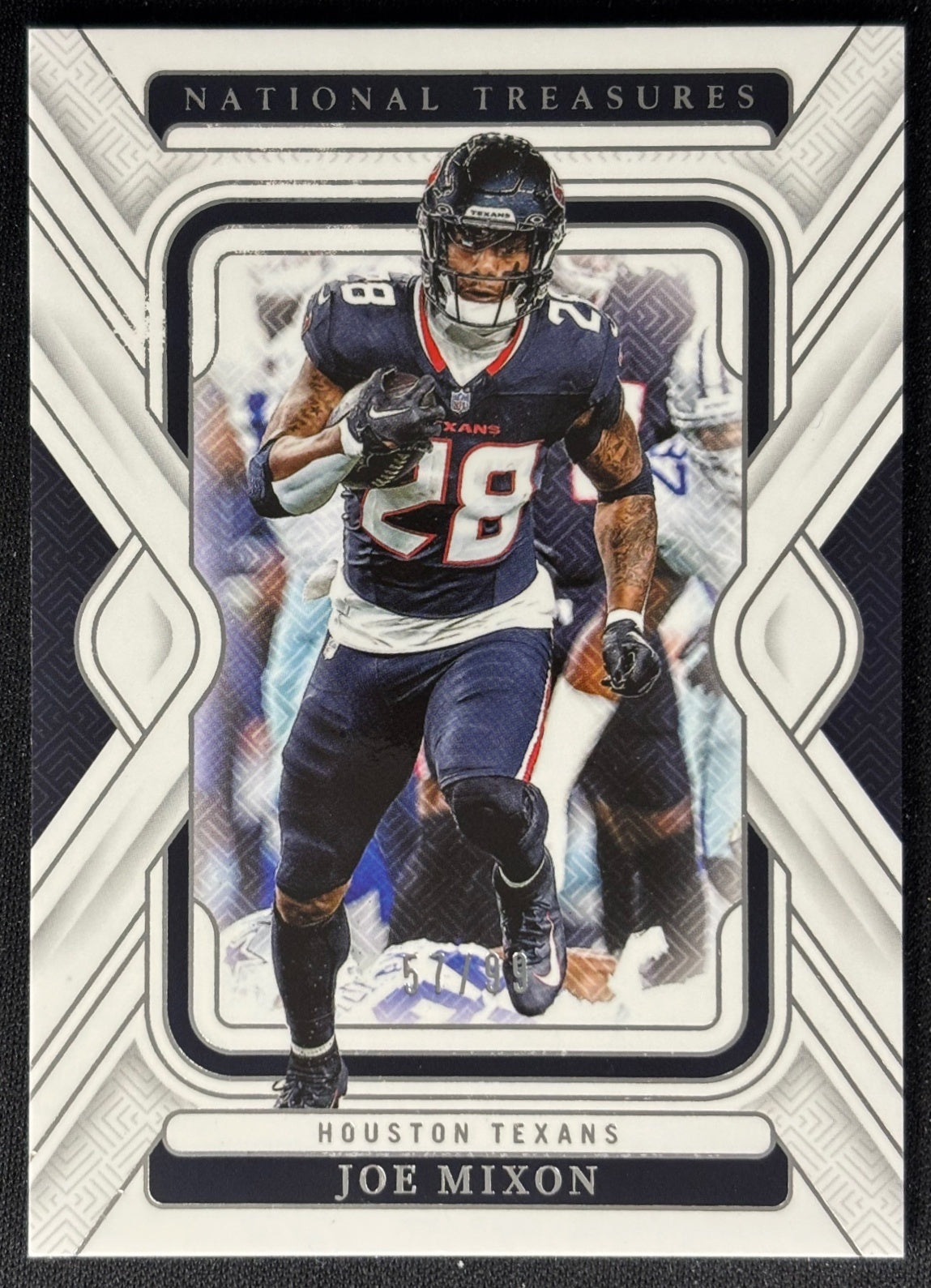 Joe Mixon 2024 National Treasures /99 Texans - Front