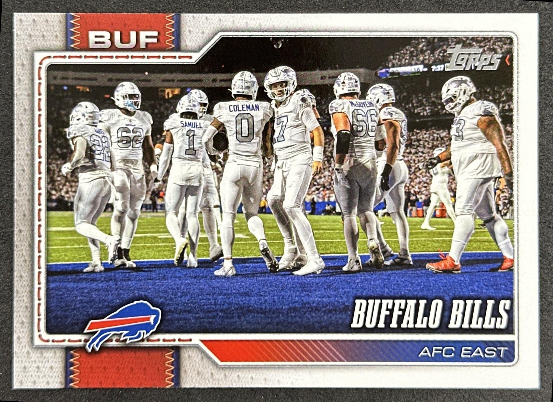 Buffalo Bills 2026 Topps Flagship Bills Sports Trading Cards