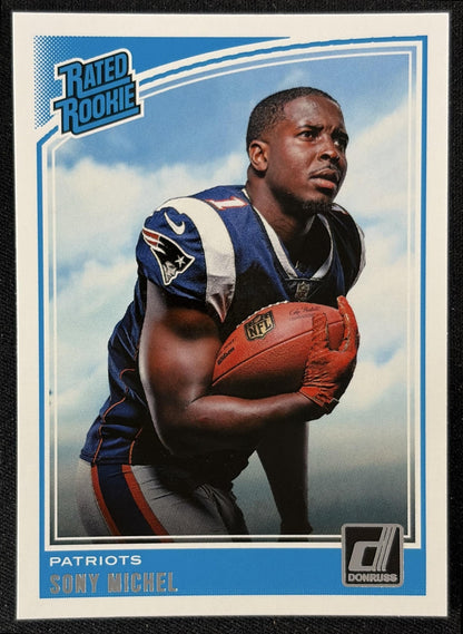 Sony Michel 2018 Panini Donruss Patriots