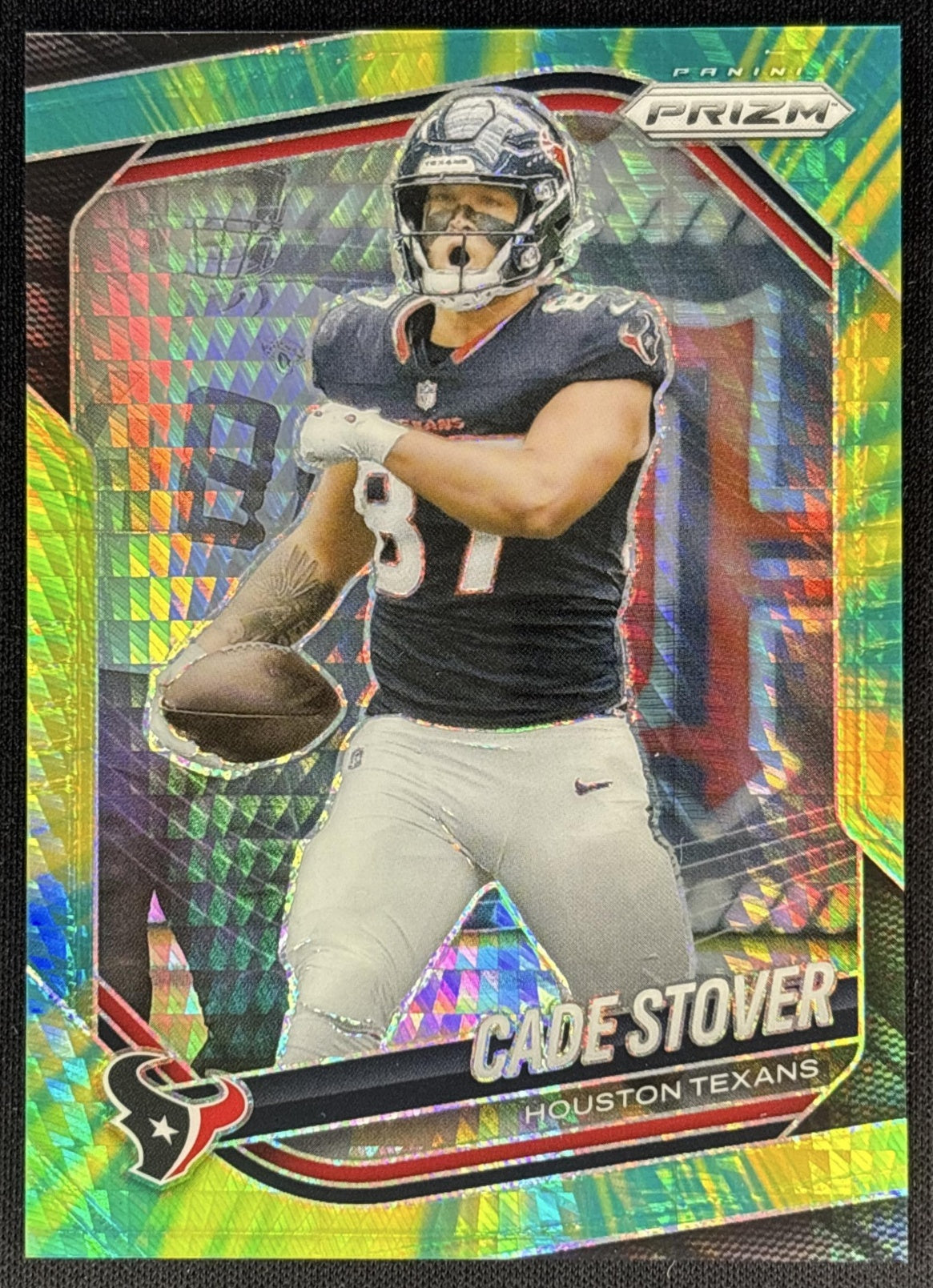 Cade Stover 2025 Panini Prizm Hyper /200 Texans