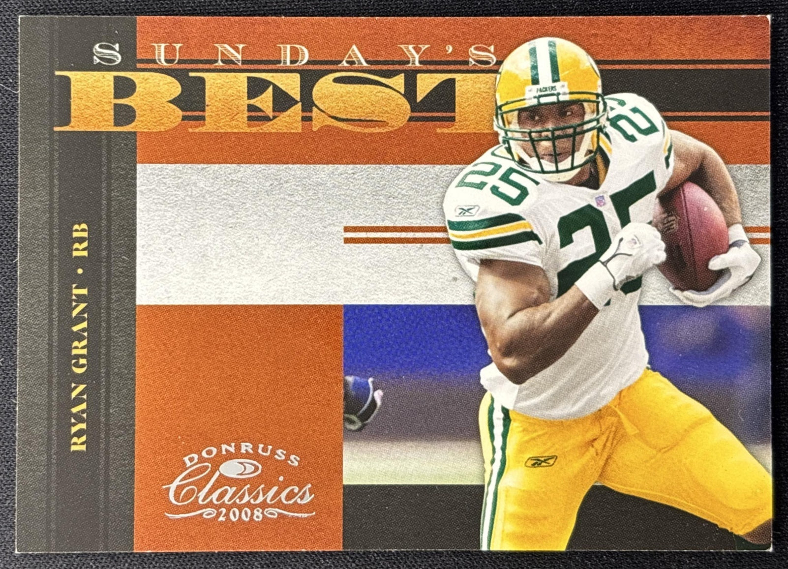Ryan Grant 2008 Donruss Classics Sunday's Best /1000 Packers front