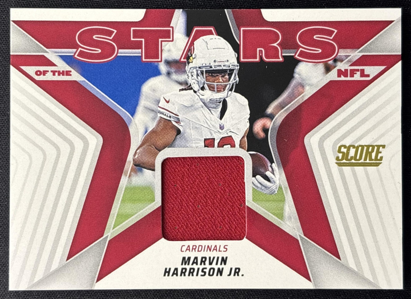 Marvin Harrison Jr. 2025 Panini Score Stars of the NFL Jersey Cardinals Sports Trading Cards