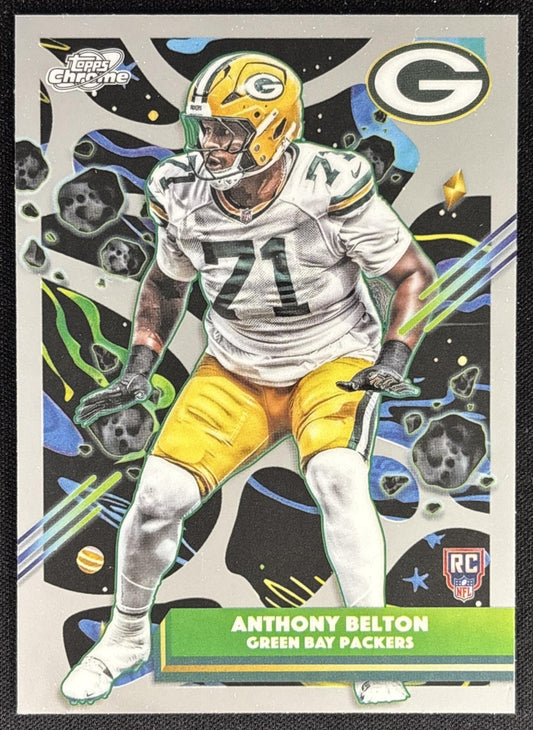 Anthony Belton 2025 Topps Cosmic Chrome Packers