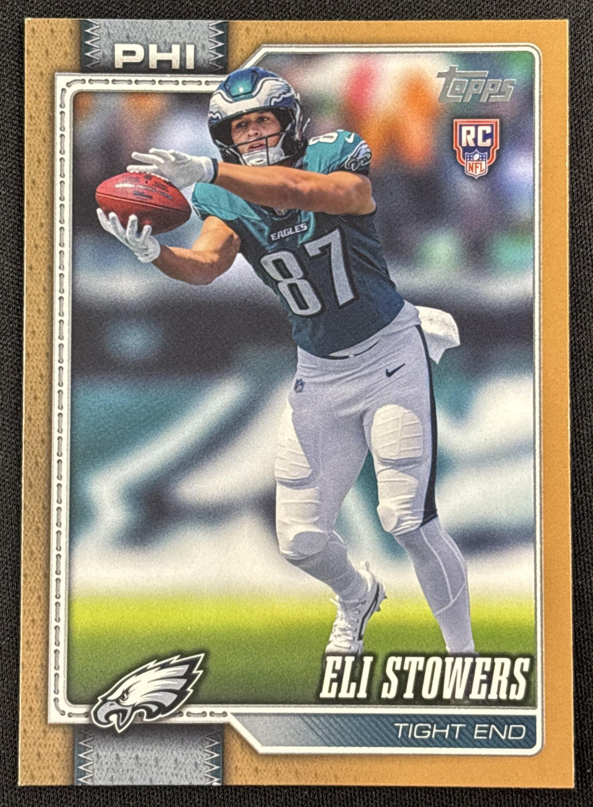 Eli Stowers 2026 Topps Gold /2026 Eagles