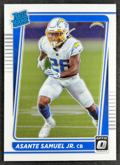 Asante Samuel Jr. 2021 Donruss Optic Rated Rookie Chargers Default Title Football