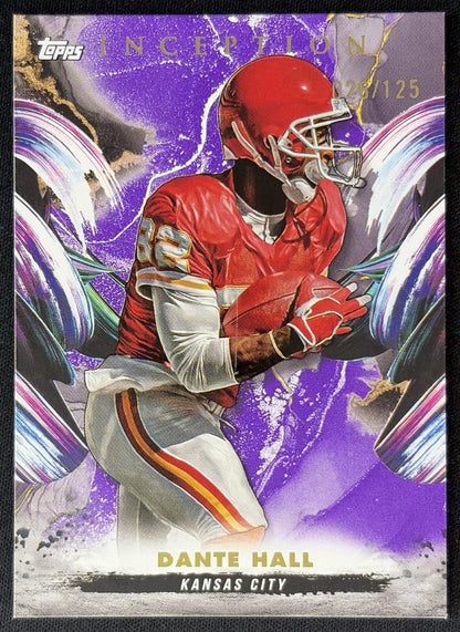 Dante Hall 2024 Topps Inception Purple /125 Chiefs
