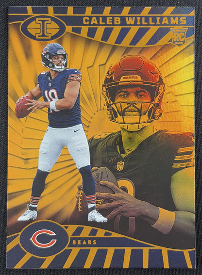Caleb Williams 2024 Panini Illusions Orange Trophy Collection Bears
