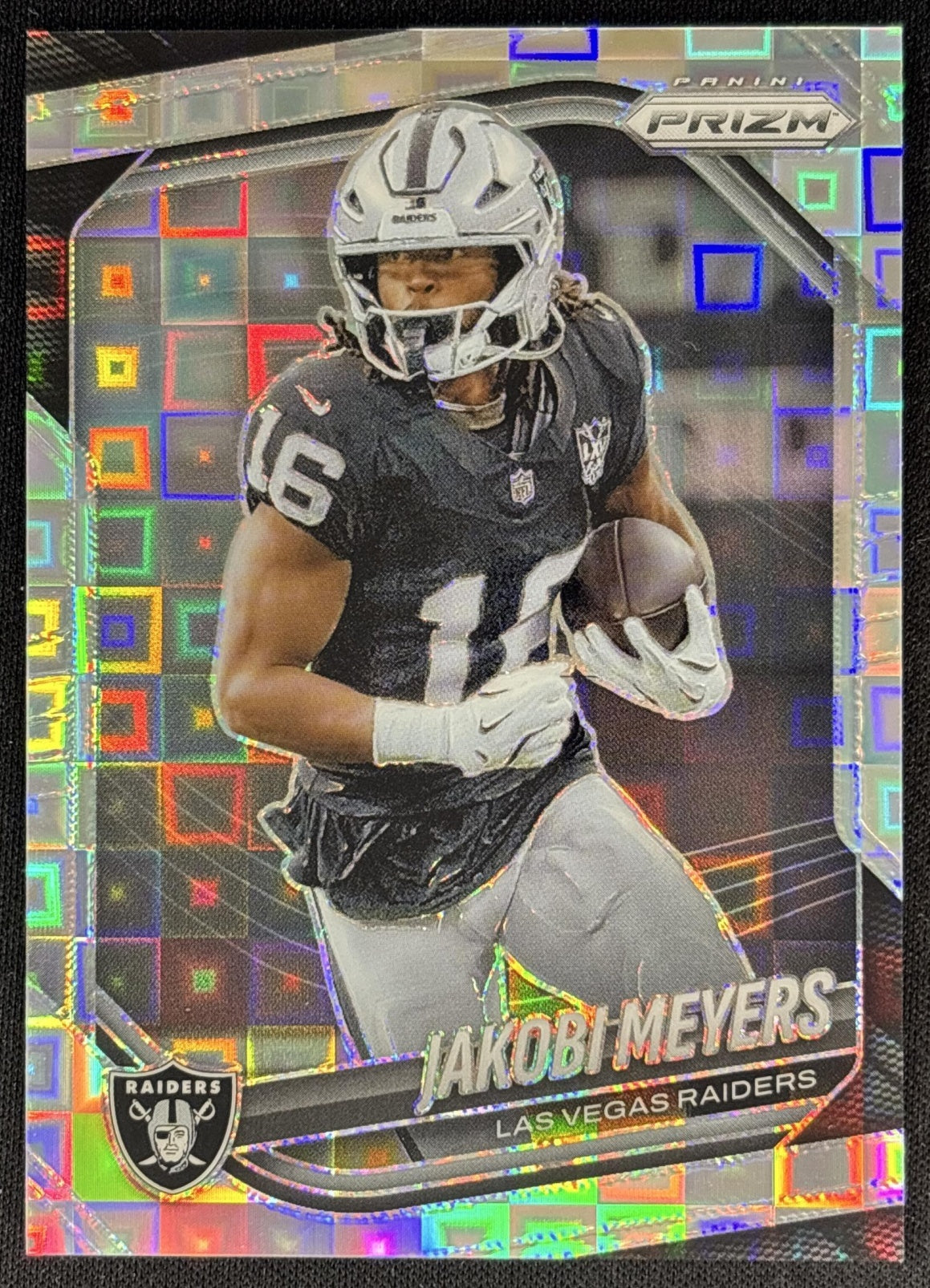 Jakobi Meyers 2025 Panini Prizm Pandora /400 Raiders front
