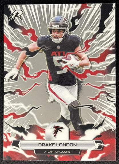 Drake London 2025 Topps Resurgence Falcons Atlanta Falcons front
