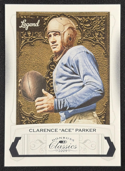 Ace Parker 2009 Panini Donruss College Greats /999