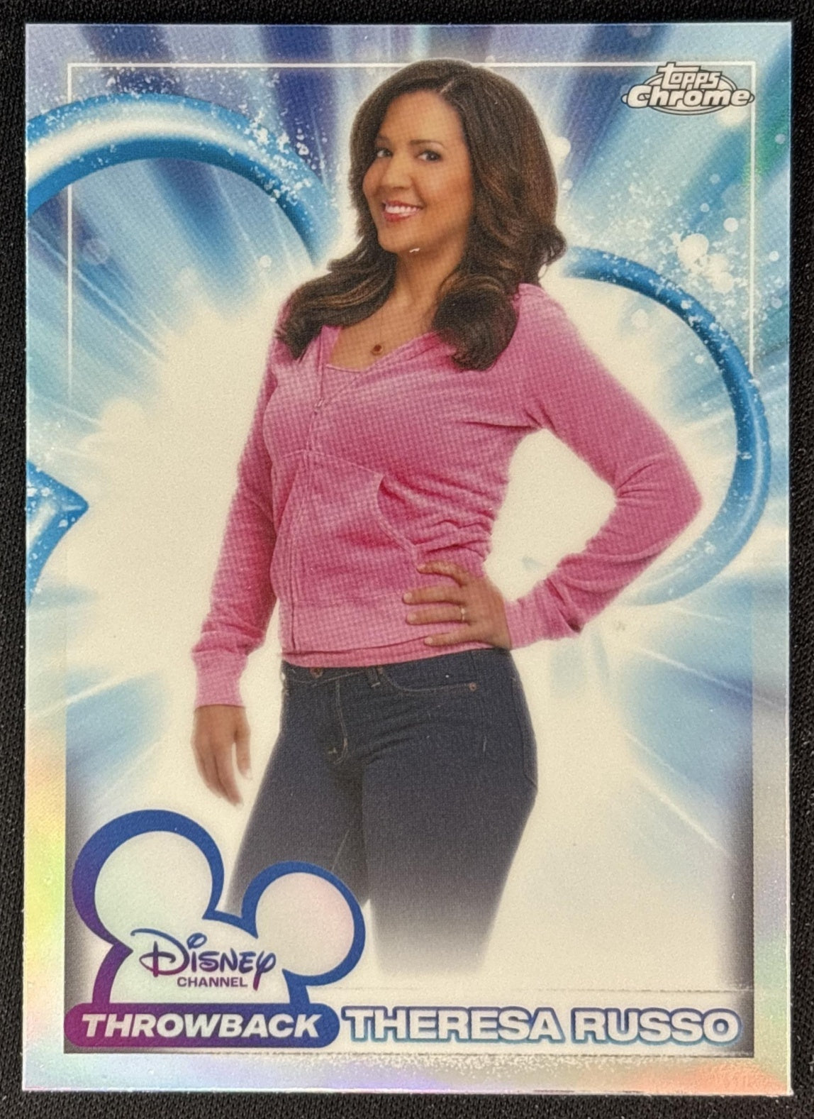 Theresa Russo 2026 Topps Chrome Disney Channel Wizards of Waverly Place Front