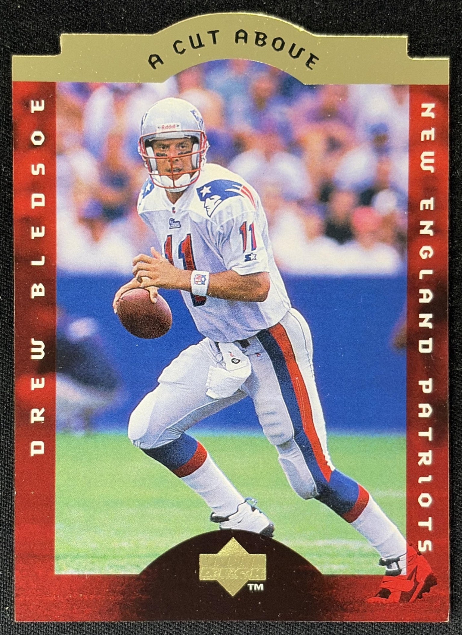 Drew Bledsoe 1996 Upper Deck Collector's Choice A Cut Above Patriots