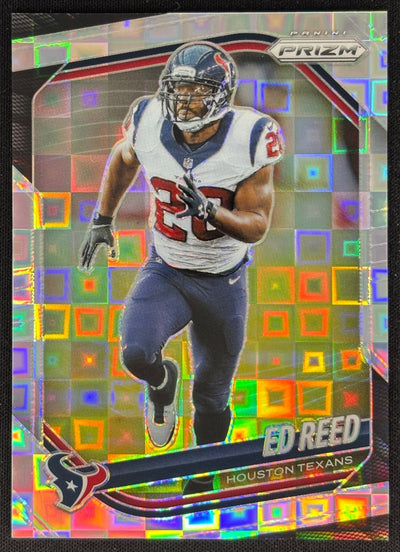 Ed Reed 2025 Prizm Pandora /400 Texans Sports Trading Cards