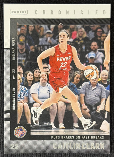 Caitlin Clark 2025 Panini Chronicled WNBA Fever 44 Sports Trading Card