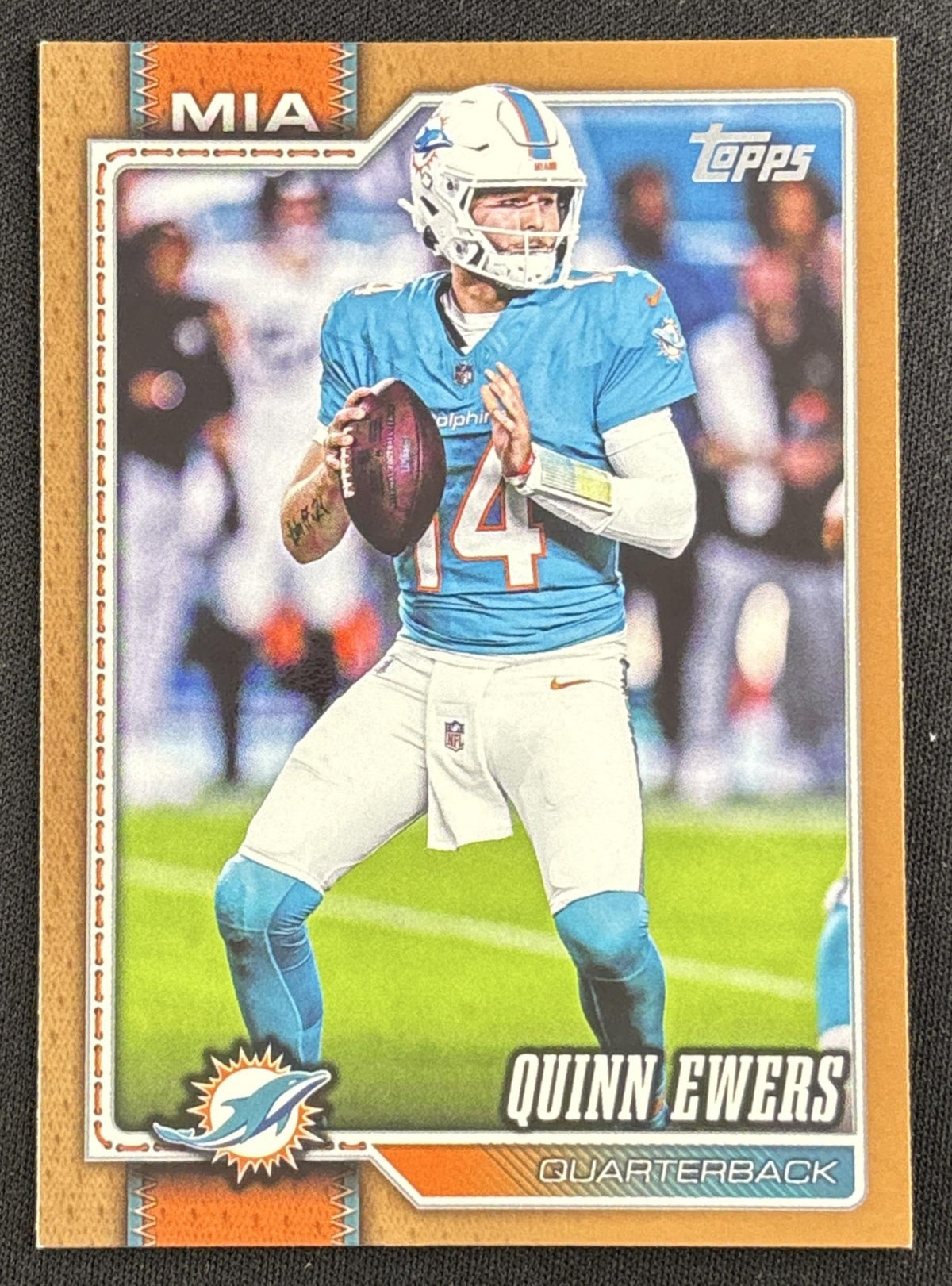 Quinn Ewers 2026 Topps Gold /2026 Dolphins