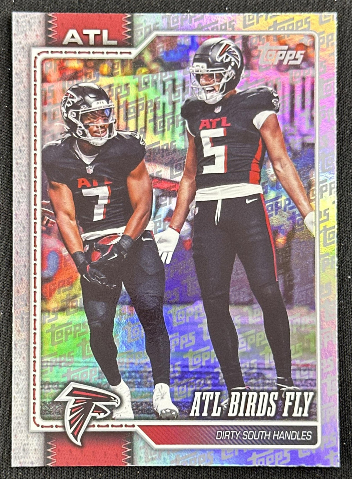 ATL Birds Fly 2026 Topps Flagship Fanatics Foil Falcons