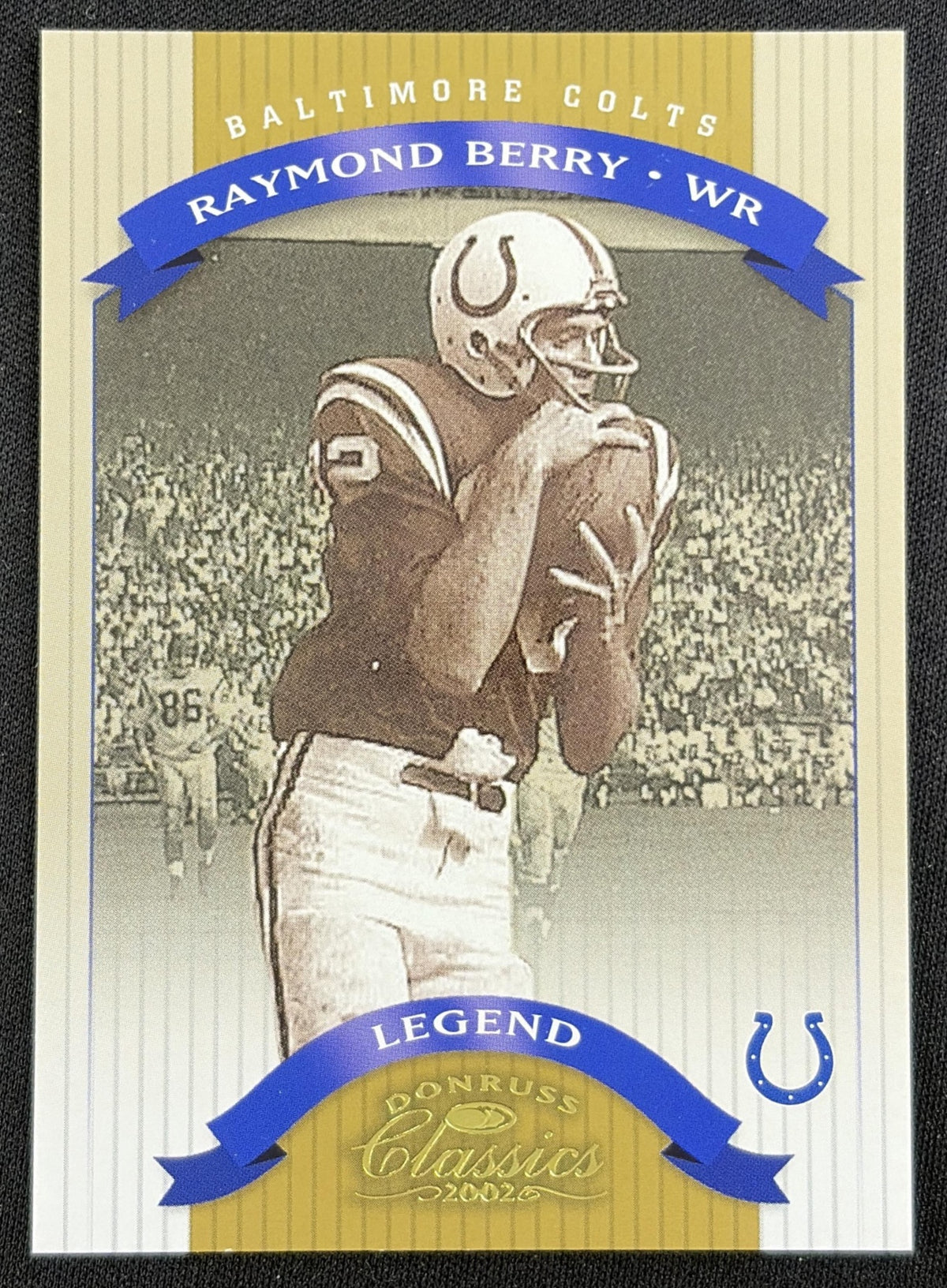 Raymond Berry 2002 Donruss Classics /1000