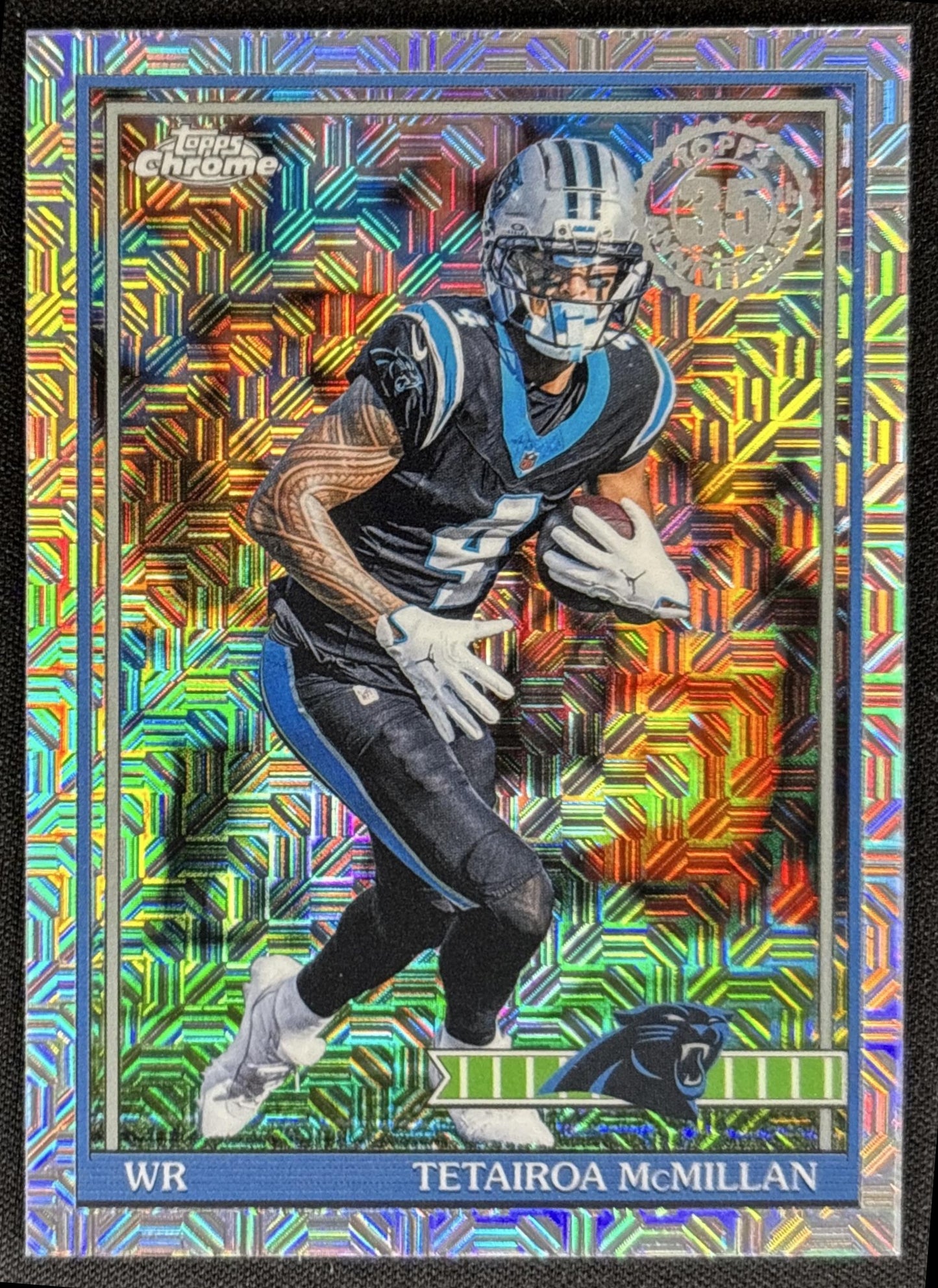 Tetairoa McMillan 2026 Topps 1991 Chrome Mojo Refractor Panthers