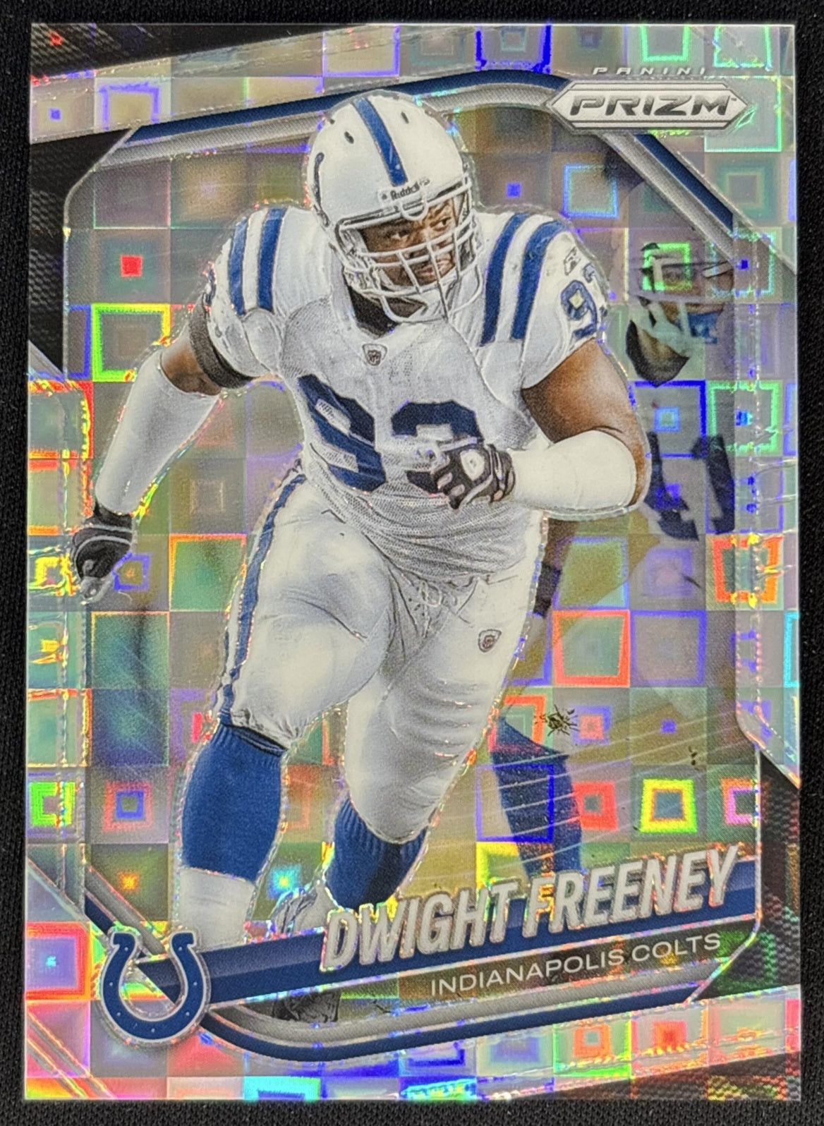 Dwight Freeney 2025 Panini Prizm Pandora /400 Colts front