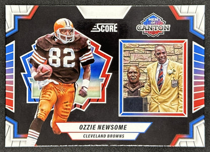 Ozzie Newsome 2025 Panini Score Men of Canton Browns