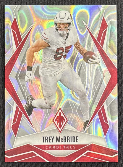 Trey McBride 2025 Panini Phoenix Ash Lava Prizm /75 Cardinals