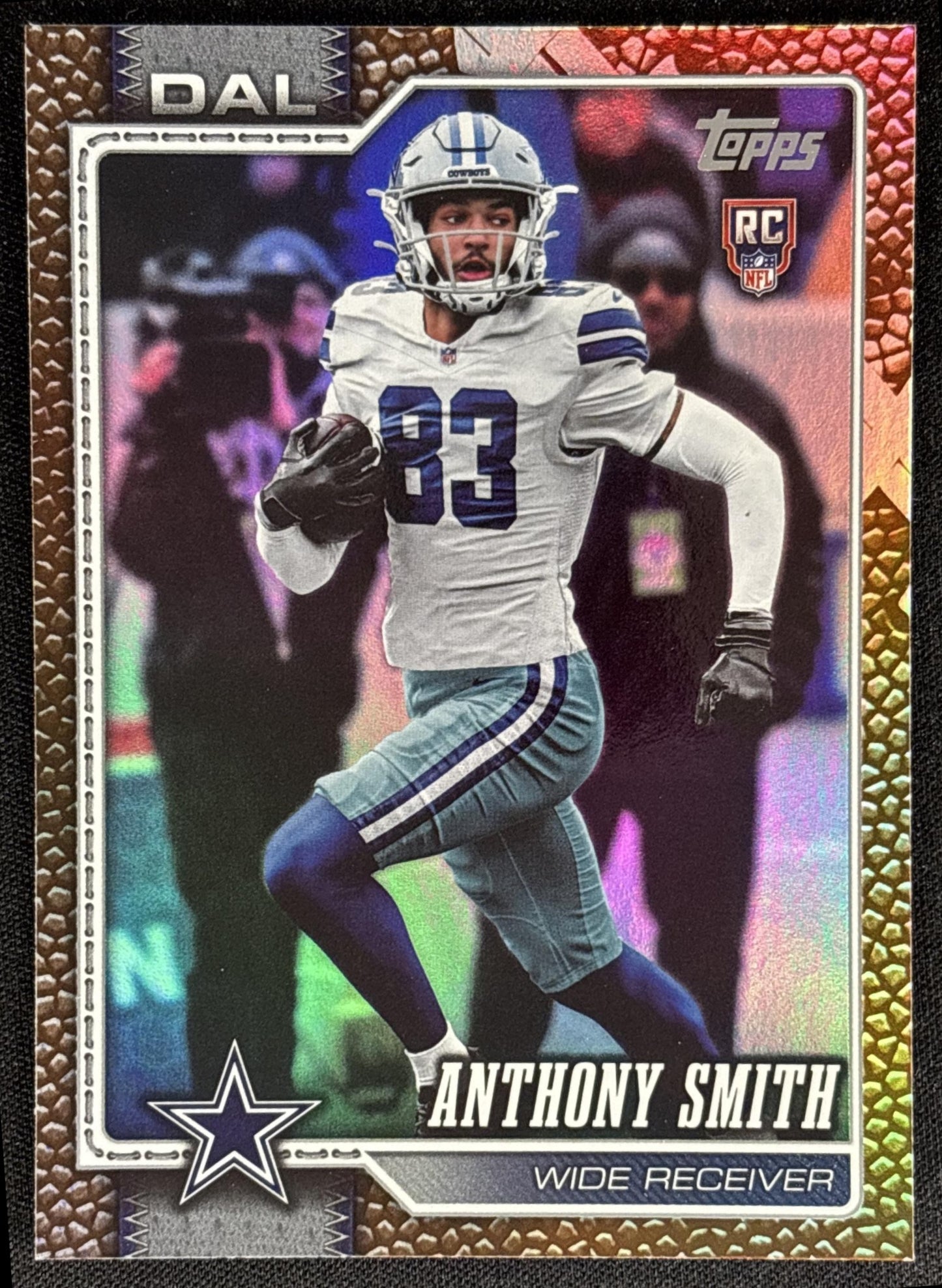 Anthony Smith 2026 Topps Football Leather Foil Cowboys