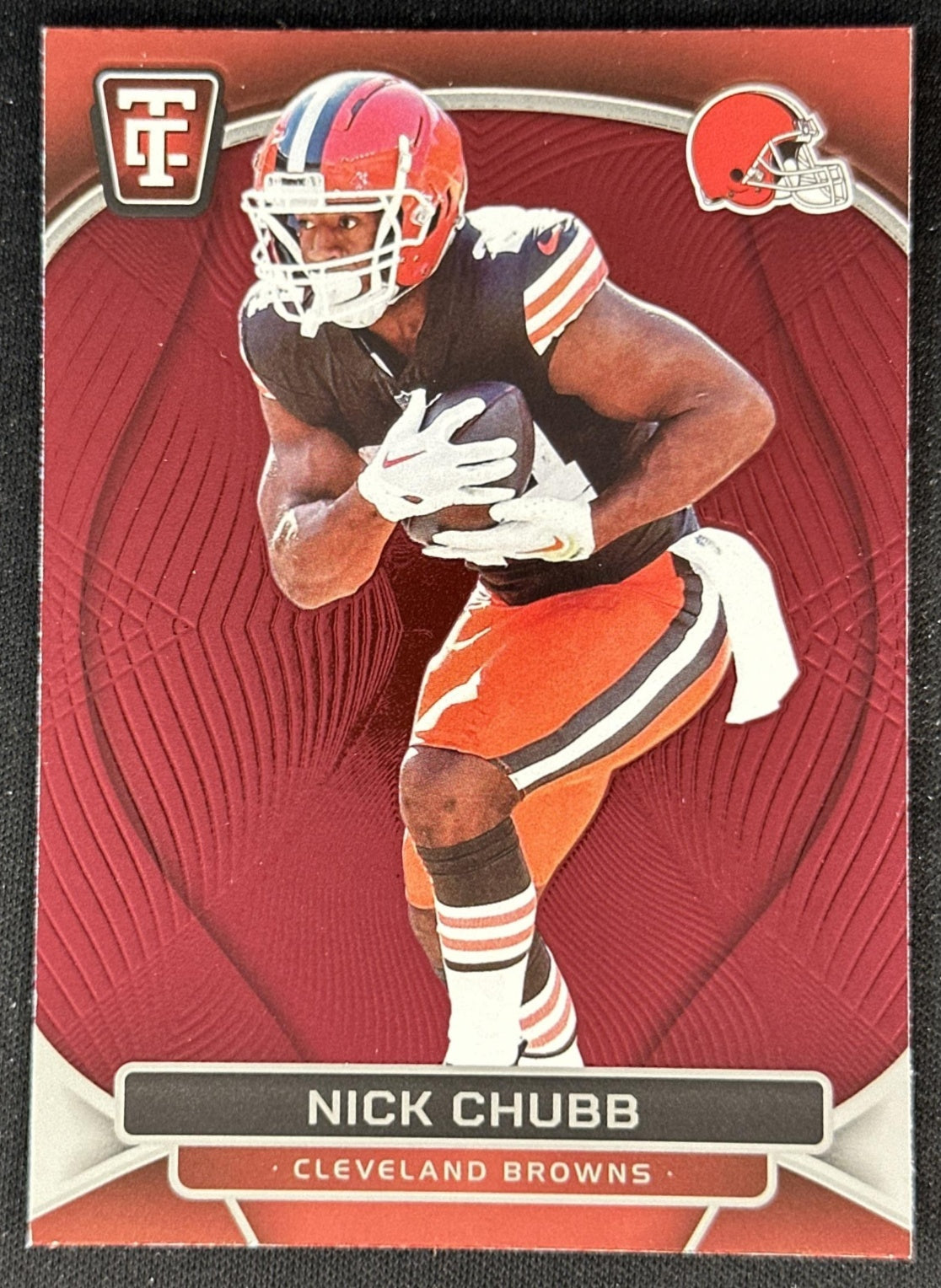 Nick Chubb 2024 Panini Totally Certified Red Browns front