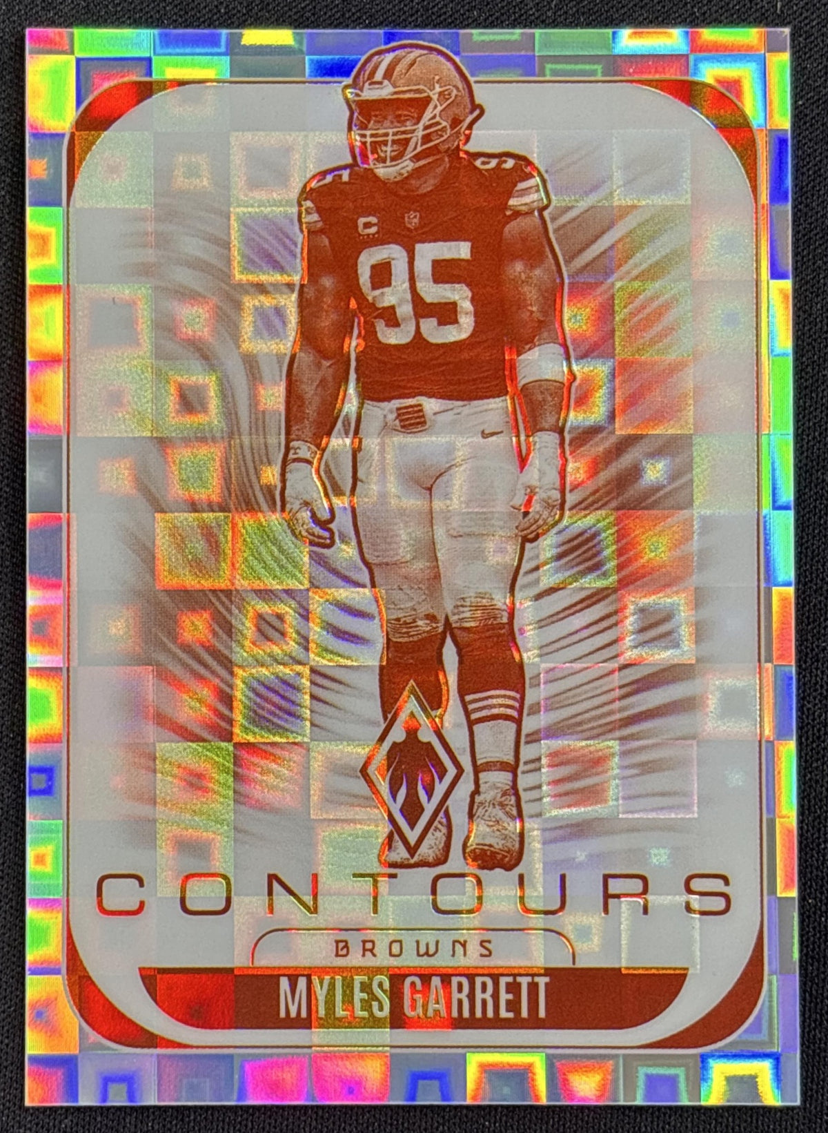Myles Garrett 2025 Panini Phoenix Contours Pandora Silver /249 Browns